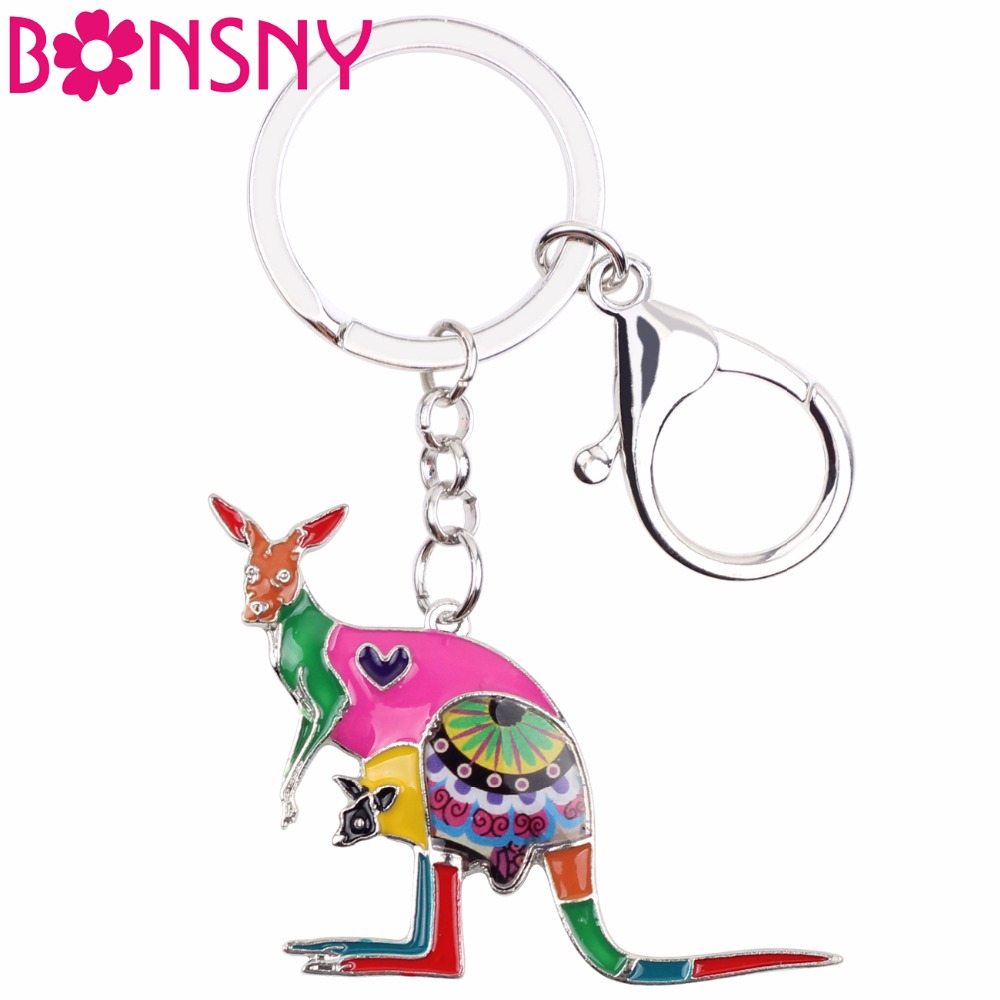 Women'S Kangaroo Bags - Bonsny Men Floral Úc Kangaroo Key
