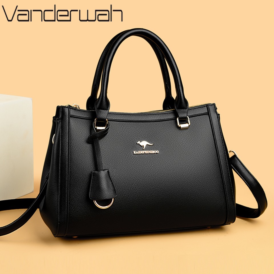 Women'S Kangaroo Bags - Kangaroo Brand Soft Pu Leather Shoulder