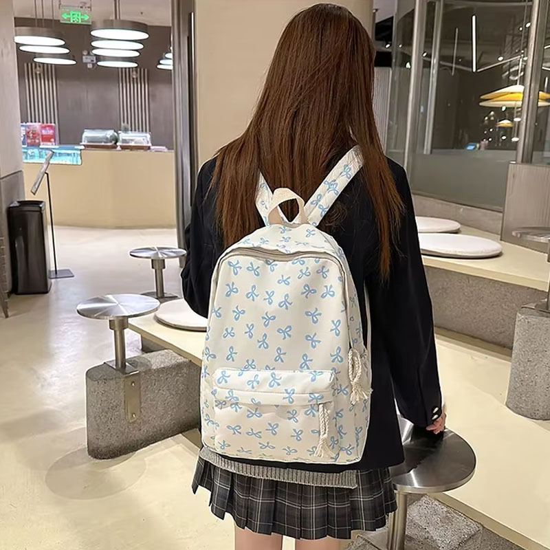 Women Floral Nylon Backpack 6  - đánh giá và giá Women Bags For Gift