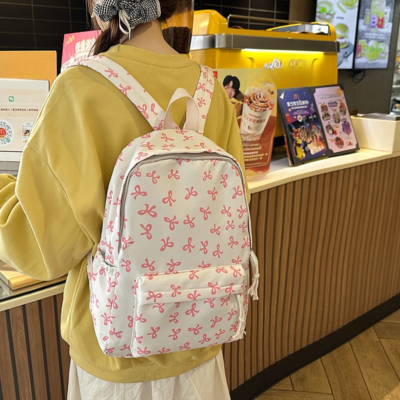 Women Floral Nylon Backpack 6  - đánh giá và giá Women Bags For Gift