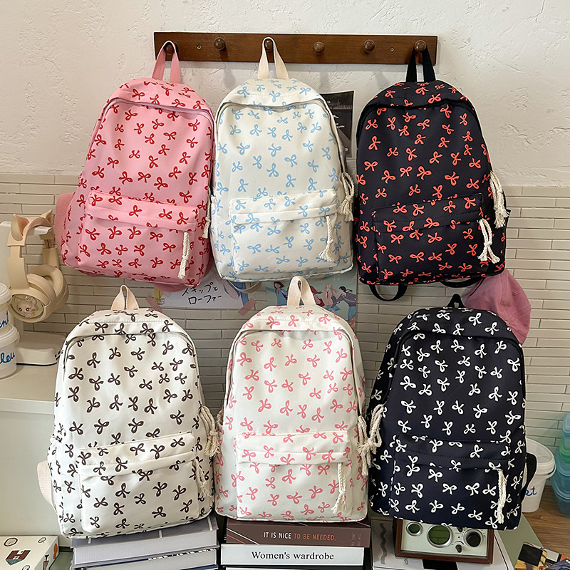 Women Floral Nylon Backpack 6  - đánh giá và giá Women Bags For Gift