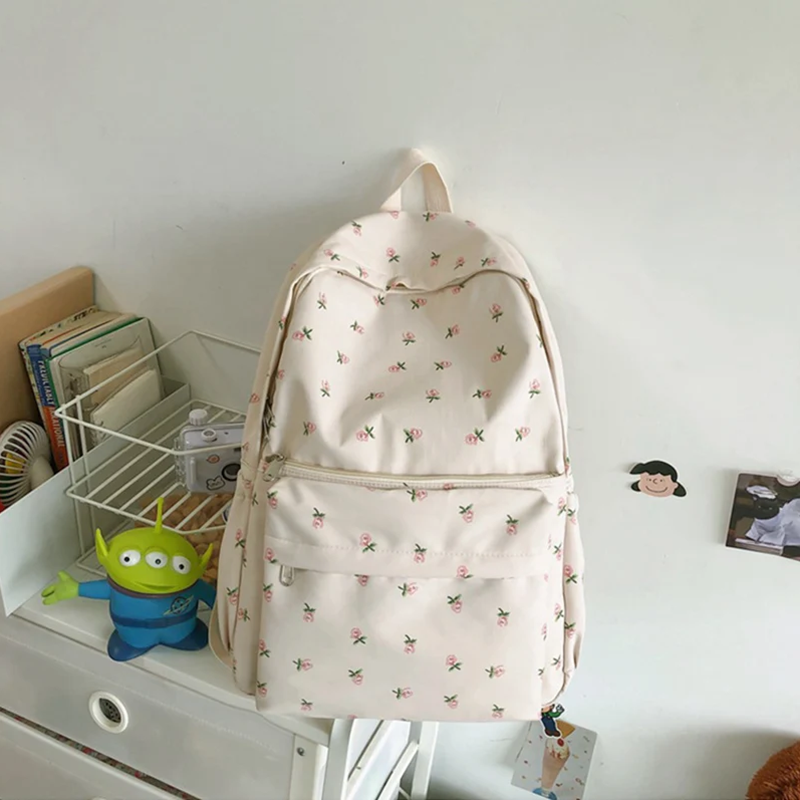 Preppy Style Canvas Backpacks  - đánh giá và giá Women Bags H&M