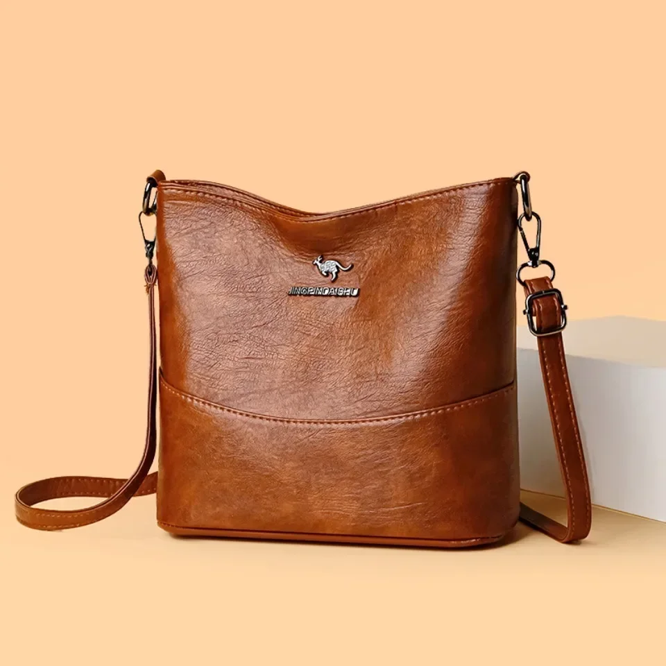Soft Pu Leather Crossbody Bag  - đánh giá và giá Women'S Kangaroo Bags