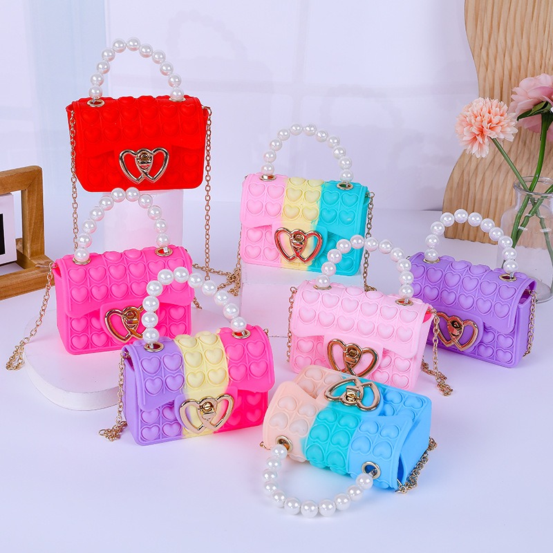Silicone Love Bubble Jelly Bag - đánh giá và giá Women Bags H&M