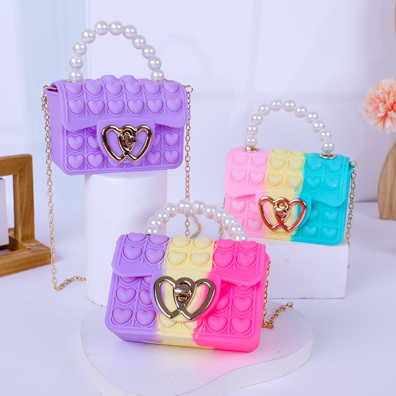 Silicone Love Bubble Jelly Bag - đánh giá và giá Women Bags H&M