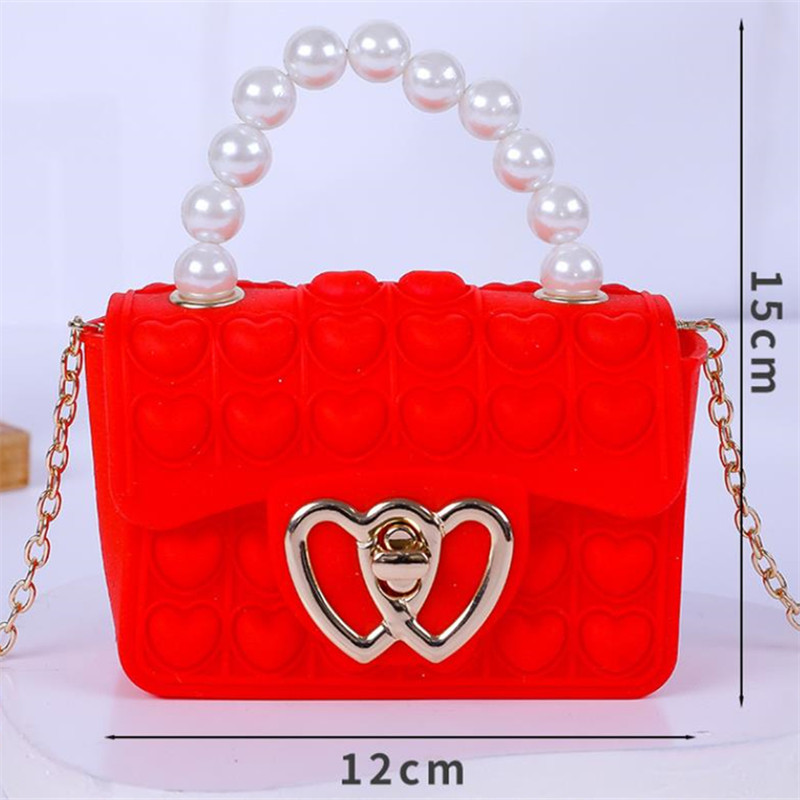 Silicone Love Bubble Jelly Bag - đánh giá và giá Women Bags H&M