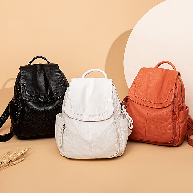 Women's Backpack White Washed  - đánh giá và giá Women Bags H&M