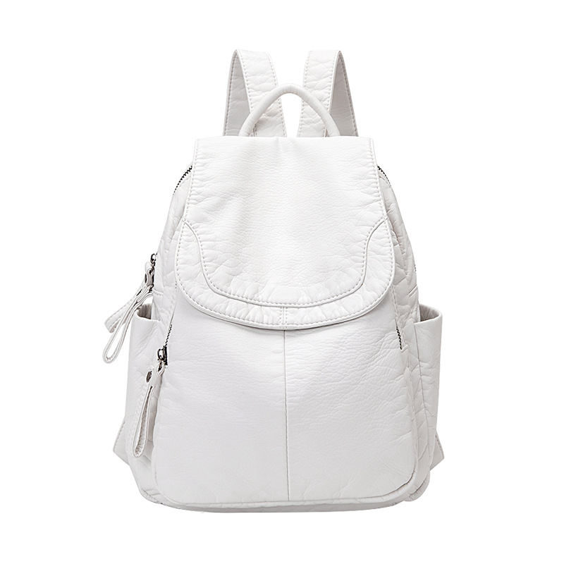 Women's Backpack White Washed  - đánh giá và giá Women Bags H&M