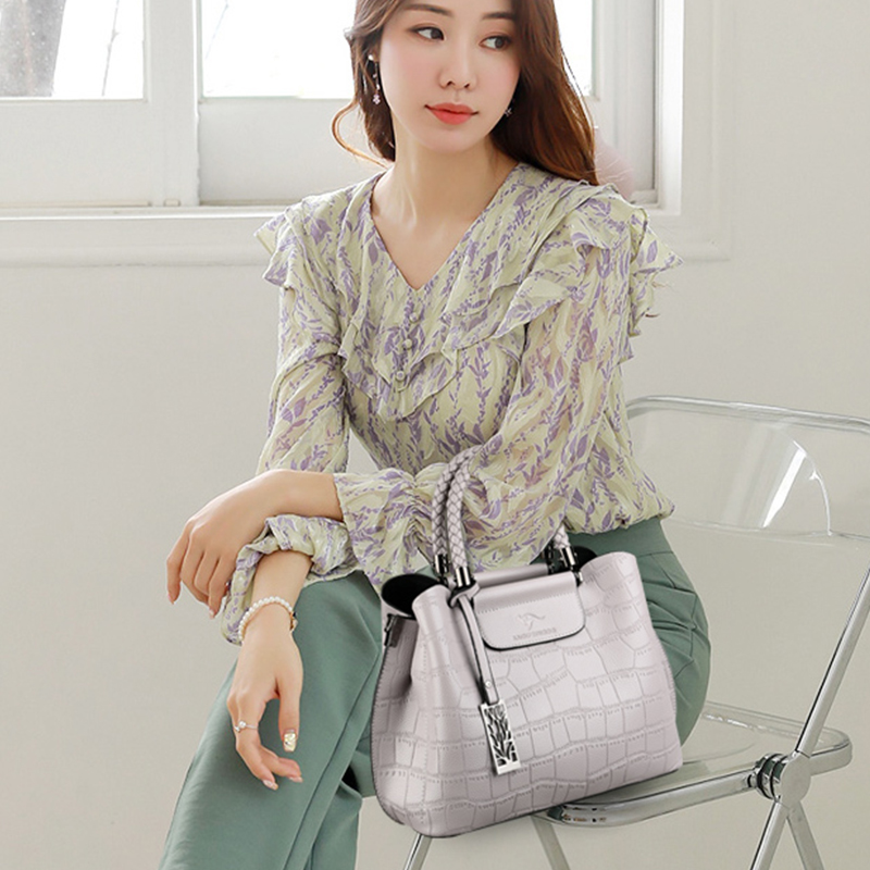 Genuine Leather Handbags For W - đánh giá và giá Women Bags Trend 2025