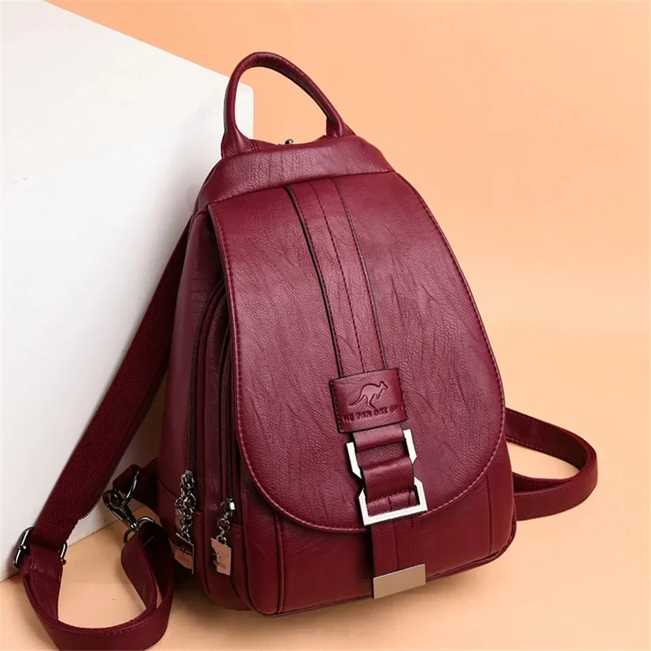Multifunctional Women Leather  - đánh giá và giá Women'S Kangaroo Bags