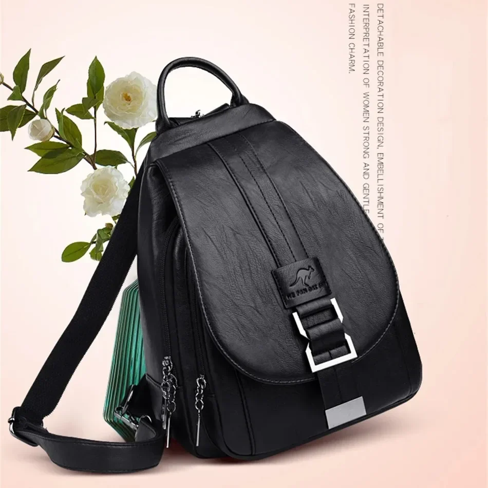Multifunctional Women Leather  - đánh giá và giá Women'S Kangaroo Bags