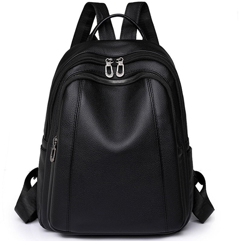 High Quality Leather Backpack  - đánh giá và giá Women Bags Medium Size