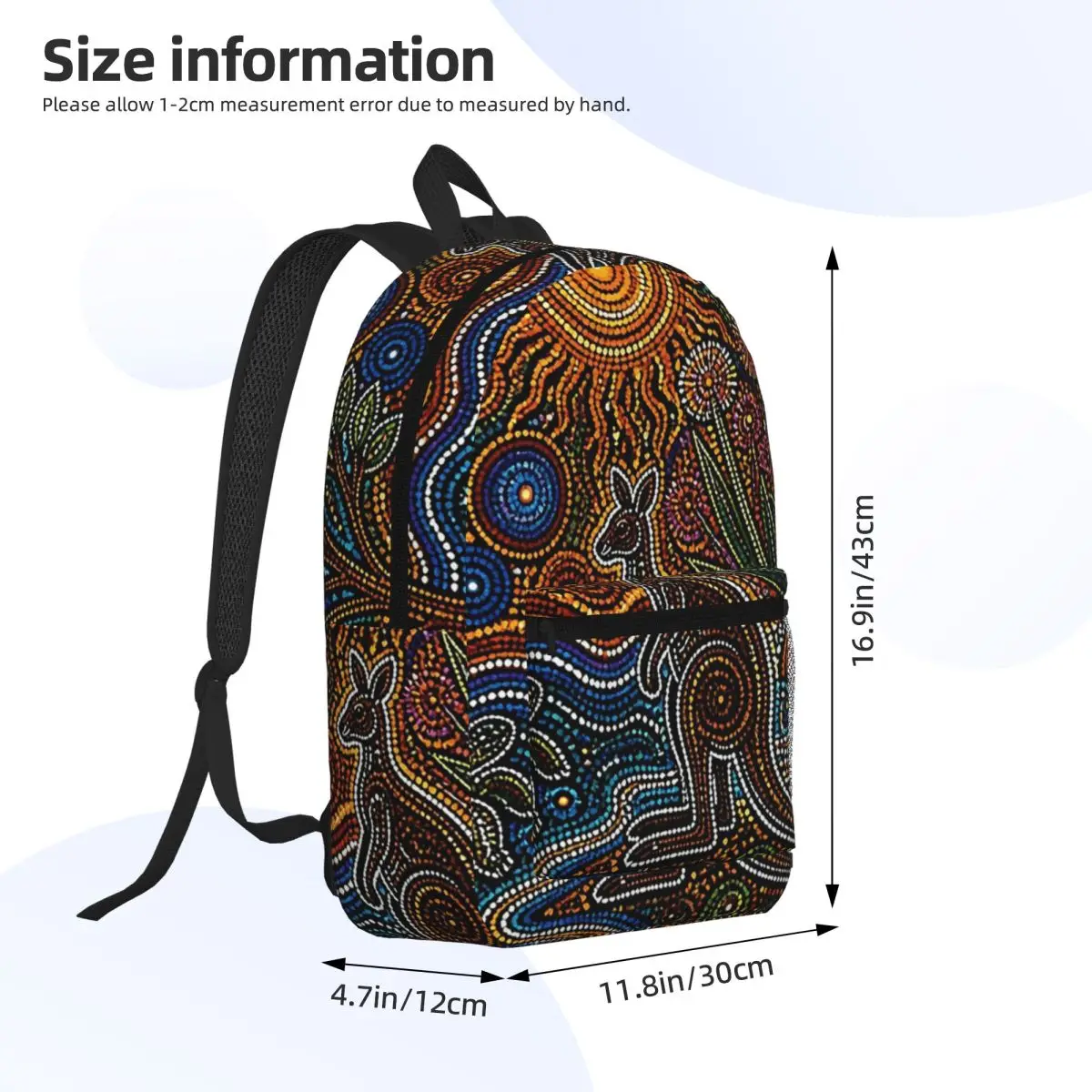 Aboriginal Kangaroo Abstract A - đánh giá và giá Women'S Kangaroo Bags