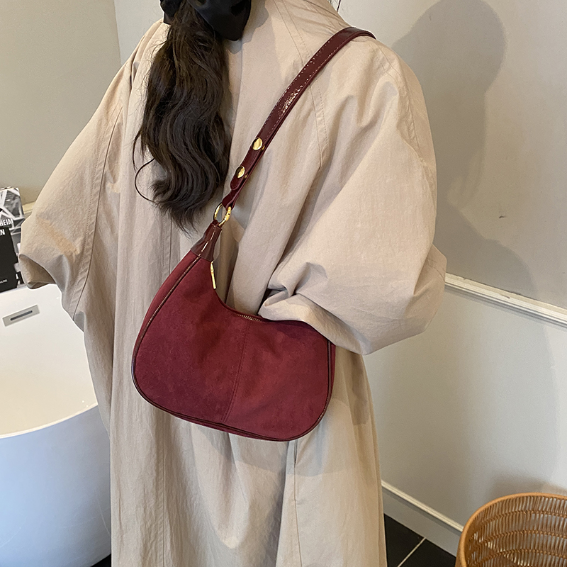 LEFTSIDE Women Small Suede Sho - đánh giá và giá Women Bags Trend 2025