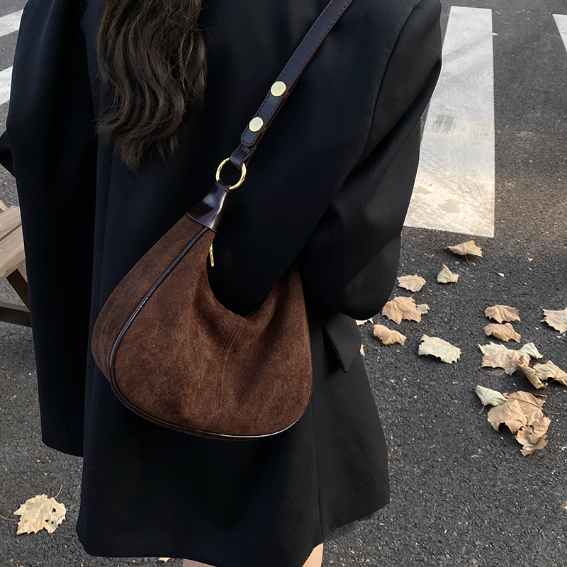 LEFTSIDE Women Small Suede Sho - đánh giá và giá Women Bags Trend 2025