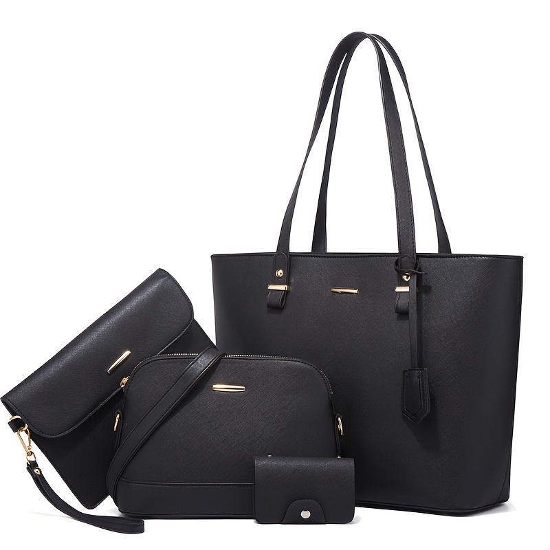 4pcs Fashion Women's Bag Sets  - đánh giá và giá Women Bags For Gift