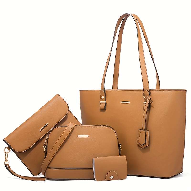 4pcs Fashion Women's Bag Sets  - đánh giá và giá Women Bags For Gift