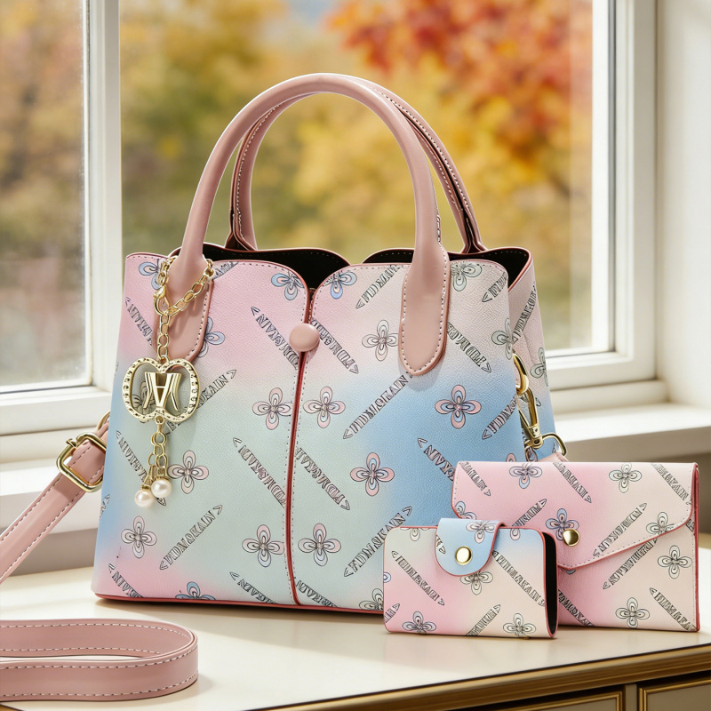 Gradient Women's Three-piece S - đánh giá và giá Women Bags For Gift