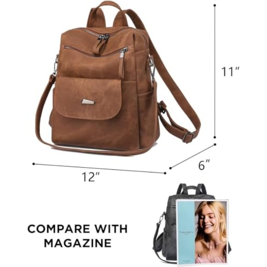 PU Leather Backpack Purse for  - đánh giá và giá Women Bags And Purses