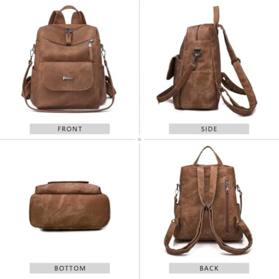PU Leather Backpack Purse for  - đánh giá và giá Women Bags And Purses