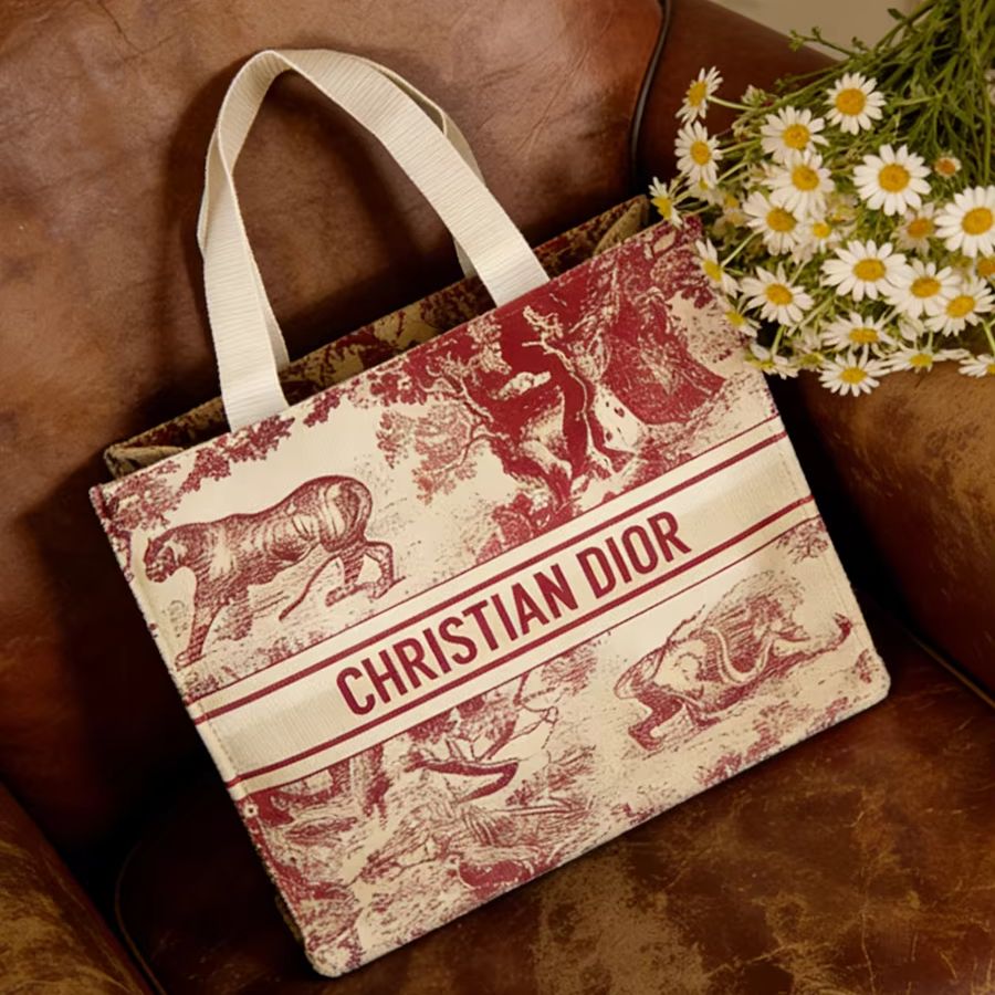 Christian Dior Dior’s bag Red  - đánh giá và giá Women Bags Tote Dior
