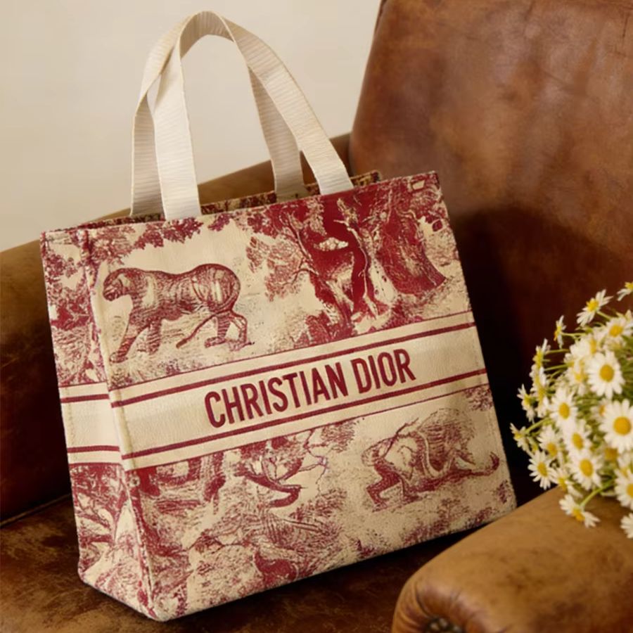 Christian Dior Dior’s bag Red  - đánh giá và giá Women Bags Tote Dior